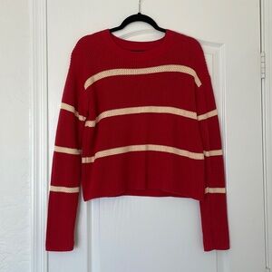 Banana Republic striped sweater. EUC